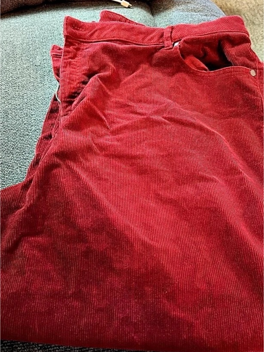 PENN. PERRINGTONS Corduroy Trousers in Red Like New